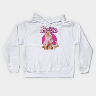 barbie - morgot robbie ryan gosling Kids Hoodie